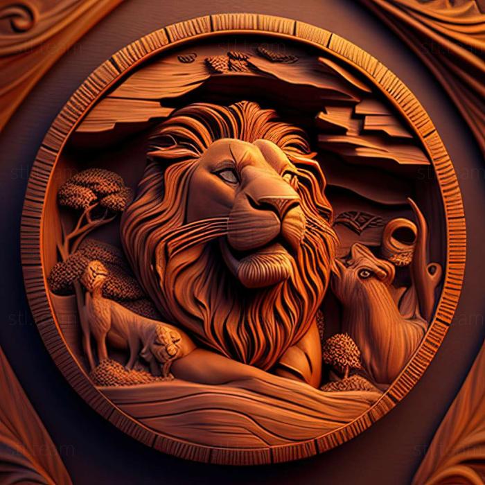 3D model Disneys The Lion King game (STL)